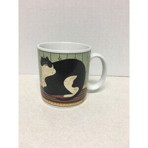 Cat Collection 14 OZ. Ceramic Mug Cup 2000 Warren Kimble